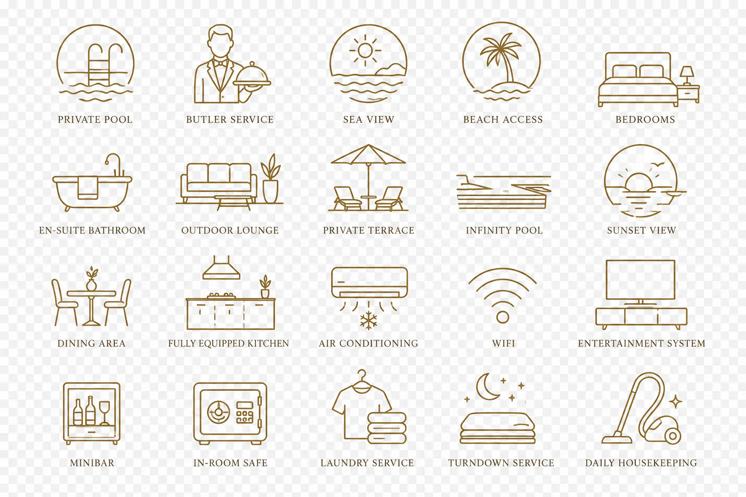 Villa amenities